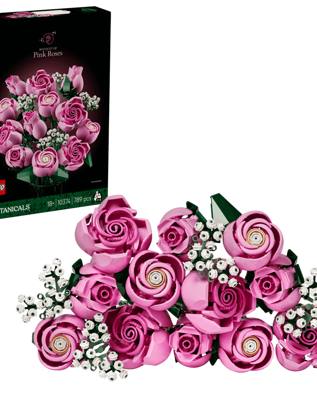 LEGO® Botanicals Bouquet of Pink Roses (10374)
