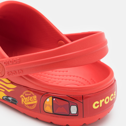 attache crocs cars rouge confort