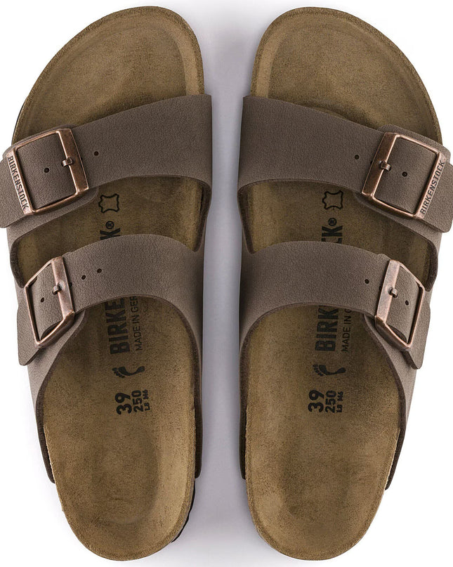 Birkenstock Arizona Birko-Flor Nubuck - Mocha