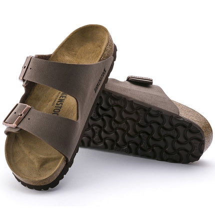 Birkenstock Arizona Birko-Flor Nubuck - Mocha