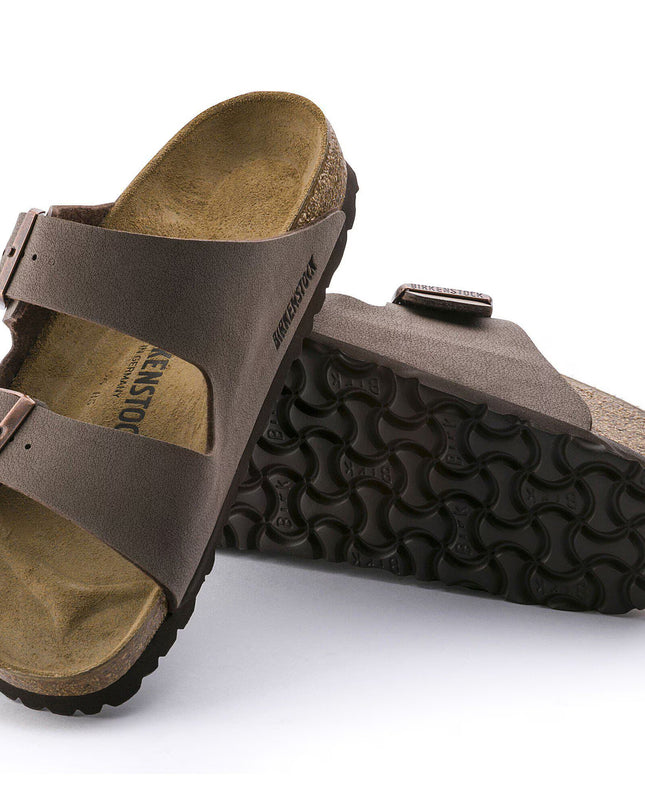 Birkenstock Arizona Birko-Flor Nubuck - Mocha