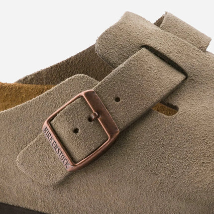 Birkenstock Boston Clog Soft Footbed - Taupe