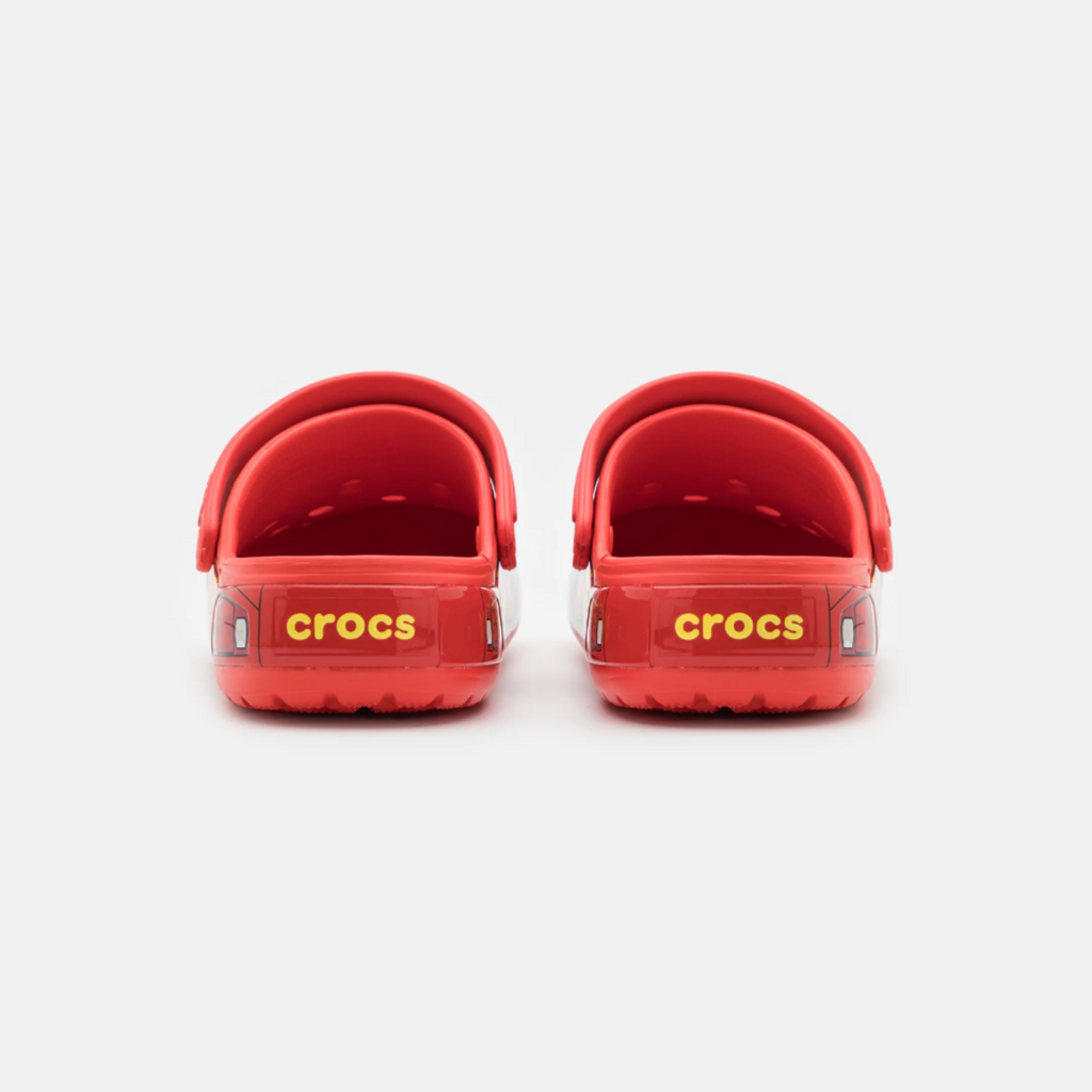 crocs cars rouge adulte derrière rouge