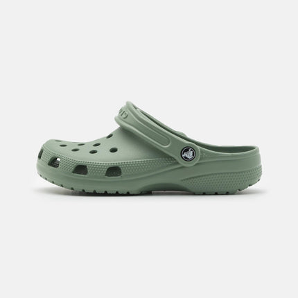 crocs classic clog green