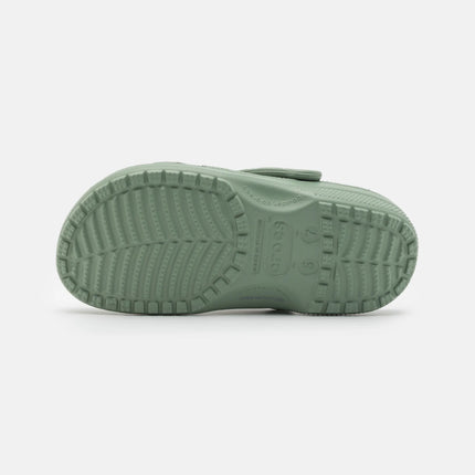 crocs classic clog green 5