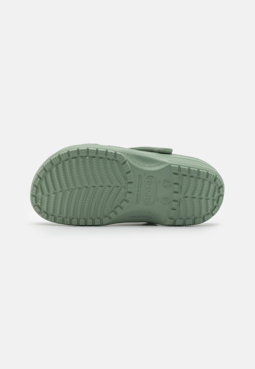 crocs classic clog green 5
