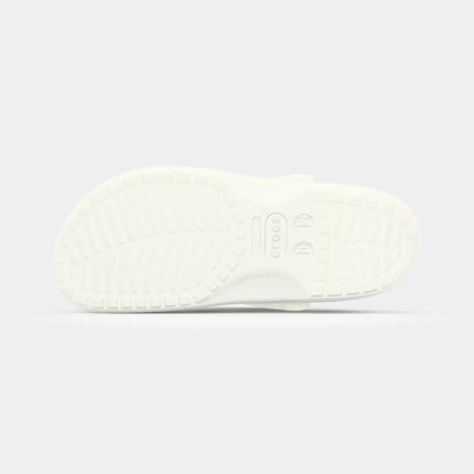 crocs classic clog white 5