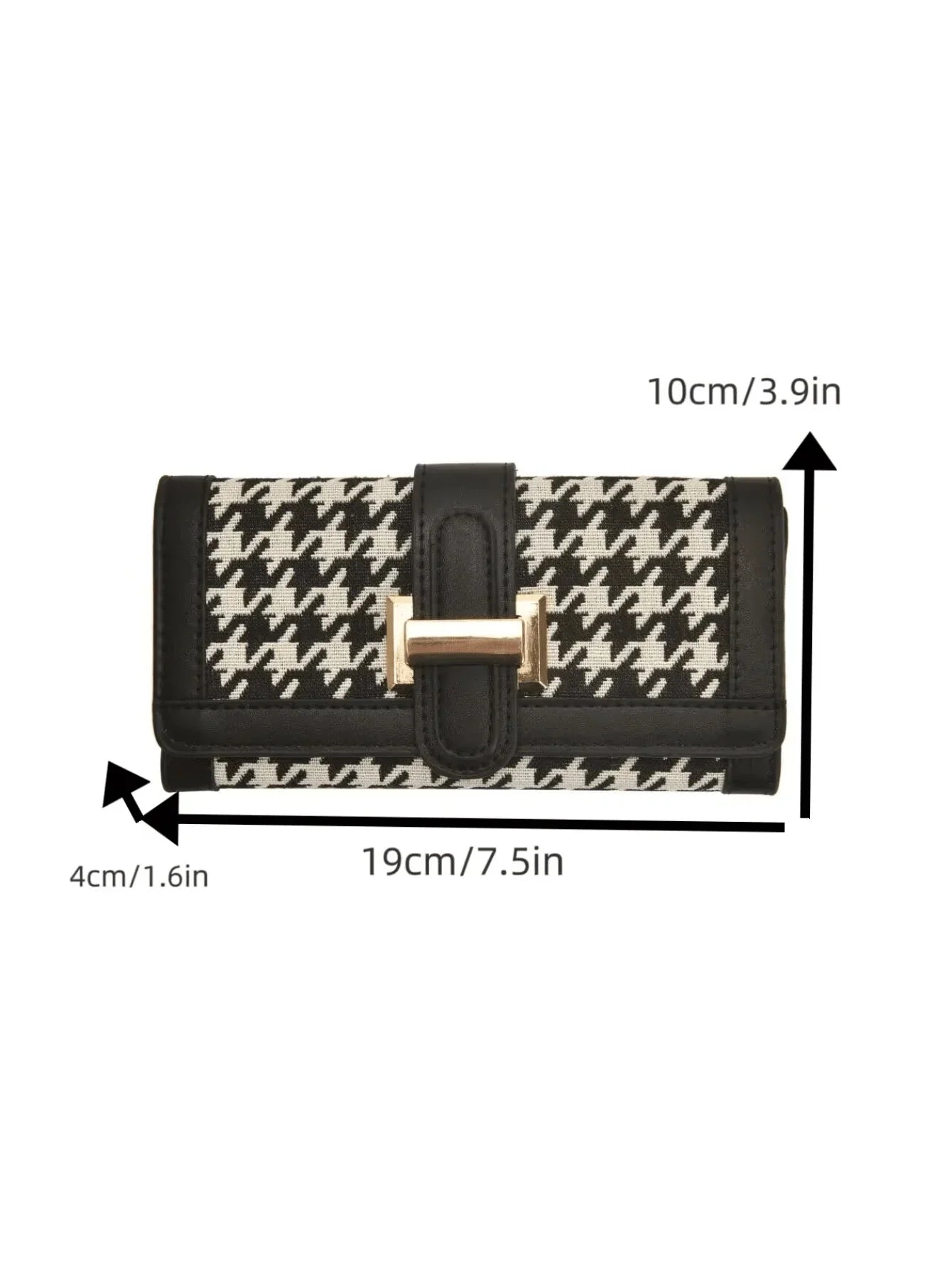 dimension arriere portemonnaie femme noir interieur luci 