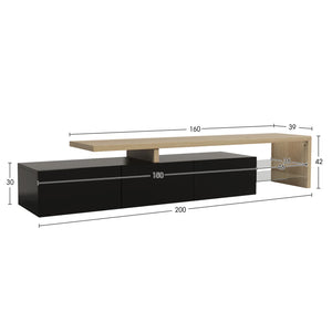 dimension meuble tv orion