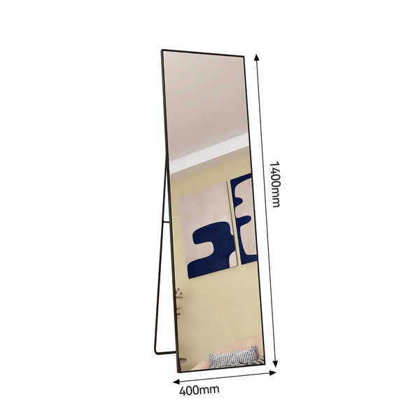 dimension miroir plein pied tenant tout seul