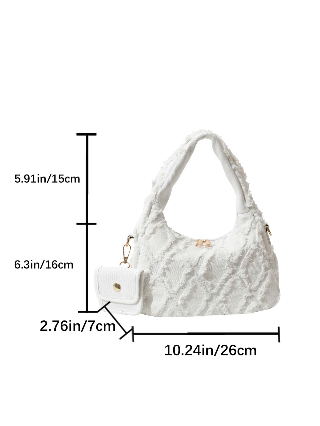 dimension ouverture sac a main pose sur affaire style efilochee et brodee avec petite sacoche fermeture eclair