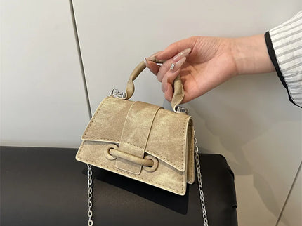 Isla Mini Flap Top Handle Handbag