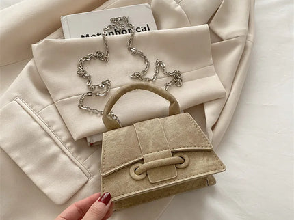 Isla Mini Flap Top Handle Handbag