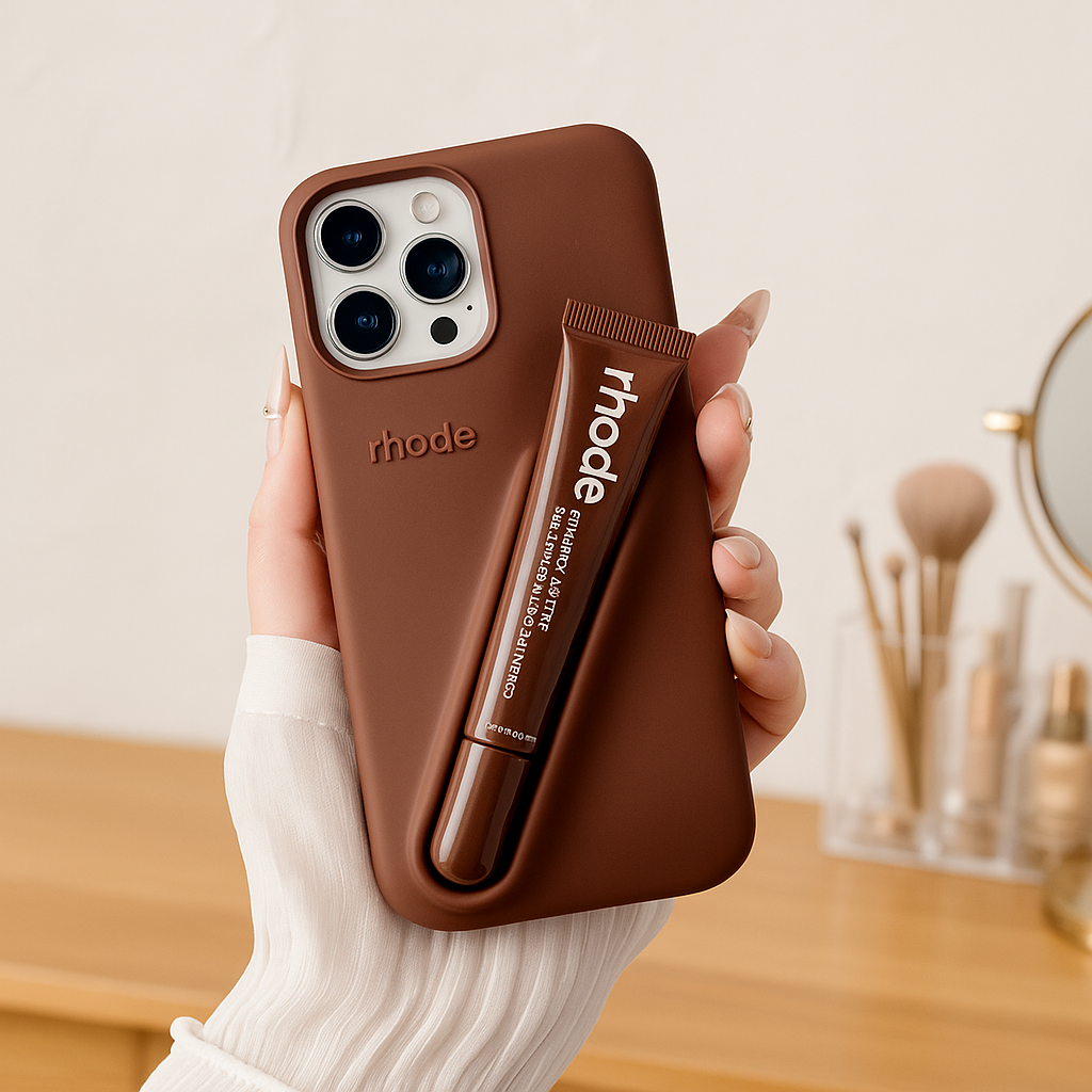 Coque iPhone Lip Case – Silicone lipstick design anti-choc