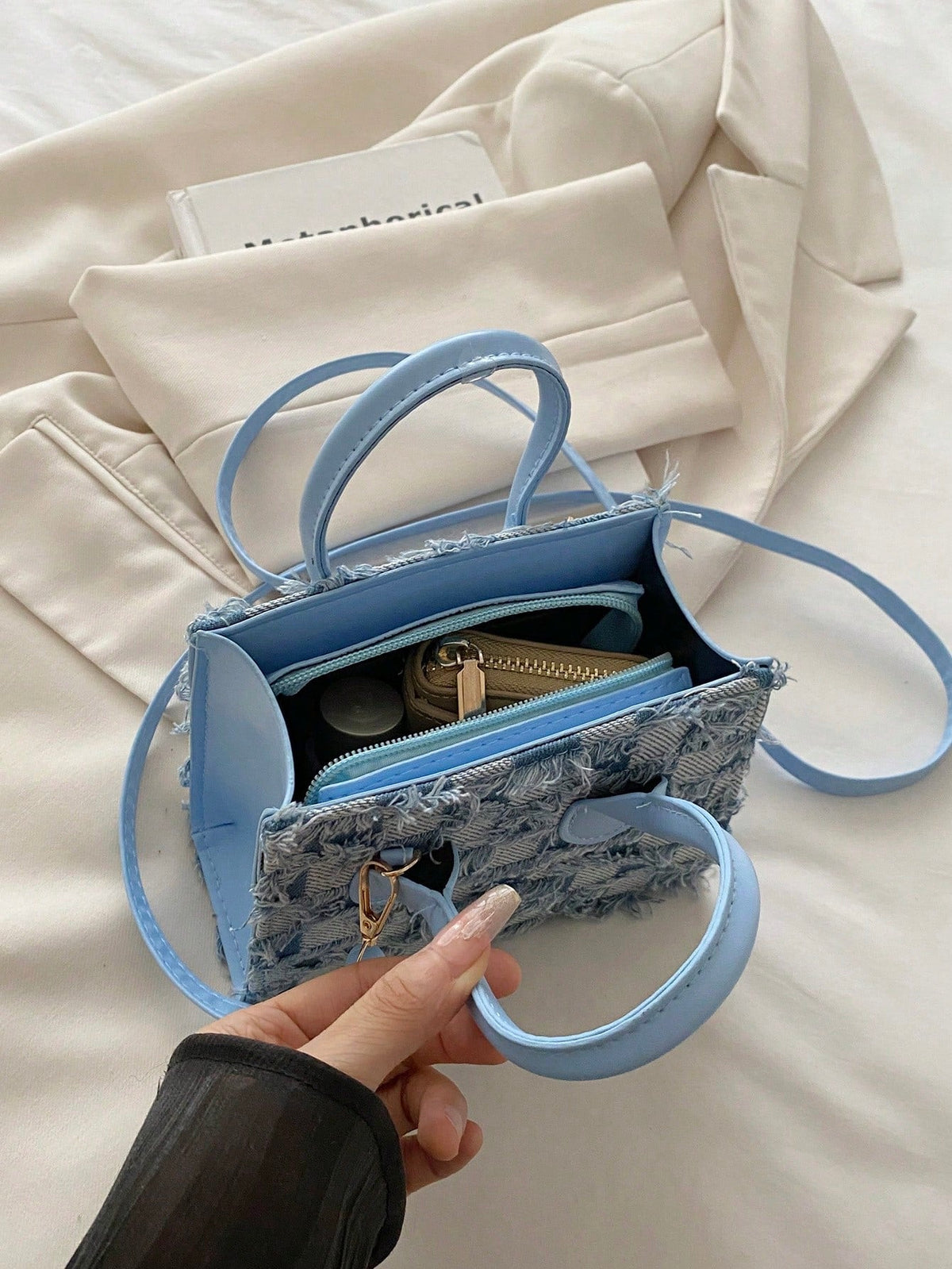 mini sac à main femme plusieurs compartiments