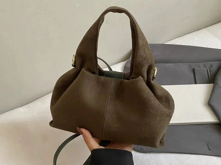 Oréa Faux Suede Cloud Mini Handbag