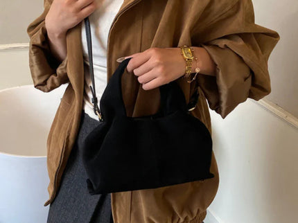 Oréa Faux Suede Cloud Mini Handbag