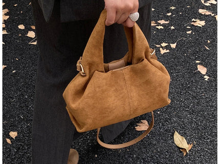Oréa Faux Suede Cloud Mini Handbag