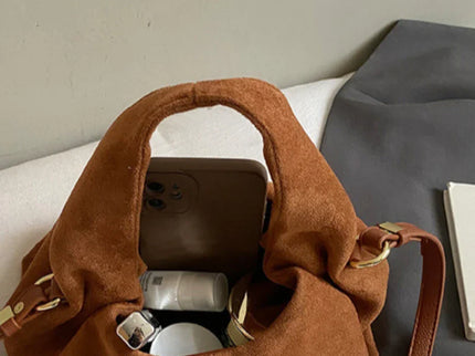 Oréa Faux Suede Cloud Mini Handbag
