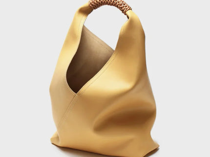 Orla Sculpted Faux Leather Hobo Handbag