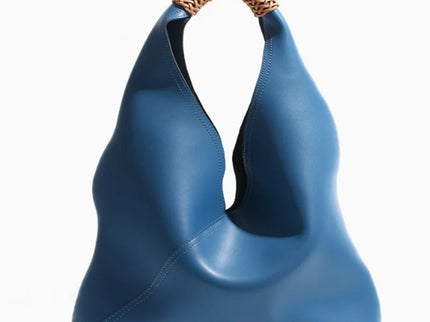 Orla Sculpted Faux Leather Hobo Handbag
