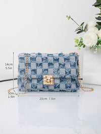 petit sac carré femme fermeture à rabat