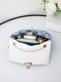 petit sac carré femme fermeture à rabat 3