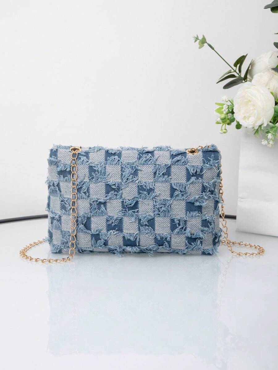 petit sac carré femme fermeture à rabat 4