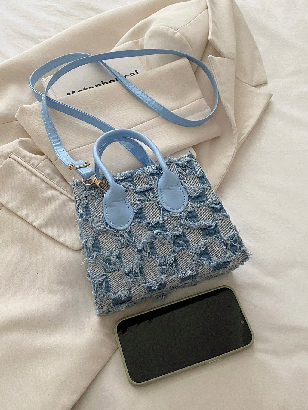 petit sac femme avec poignées et bandoulière