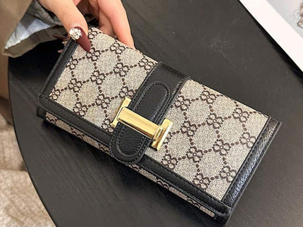 portemonnaie femme beige interieur  luci 5