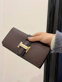 portemonnaie femme marron luci 5