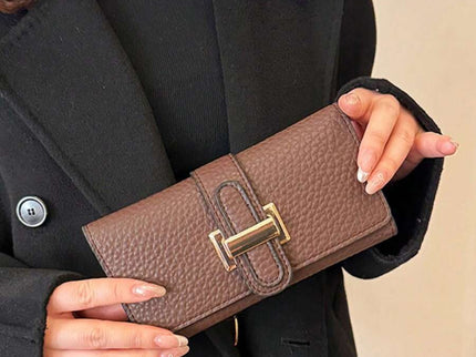 portemonnaie femme marron luci 7