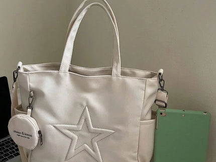 sac cabas en cuir beige pour femme contenance interieur taille sac avec affaire et ordinateur