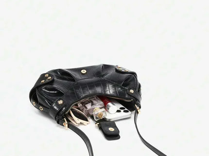 sac en Simili Cuir a bandouliere pour femme noir affaire femme