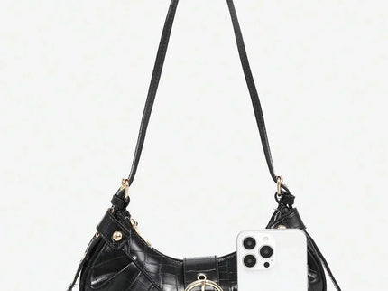 sac en Simili Cuir a bandouliere pour femme noir telephone comparaison