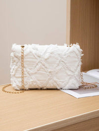 sac femme porté épaule avec chaîne métallique 2